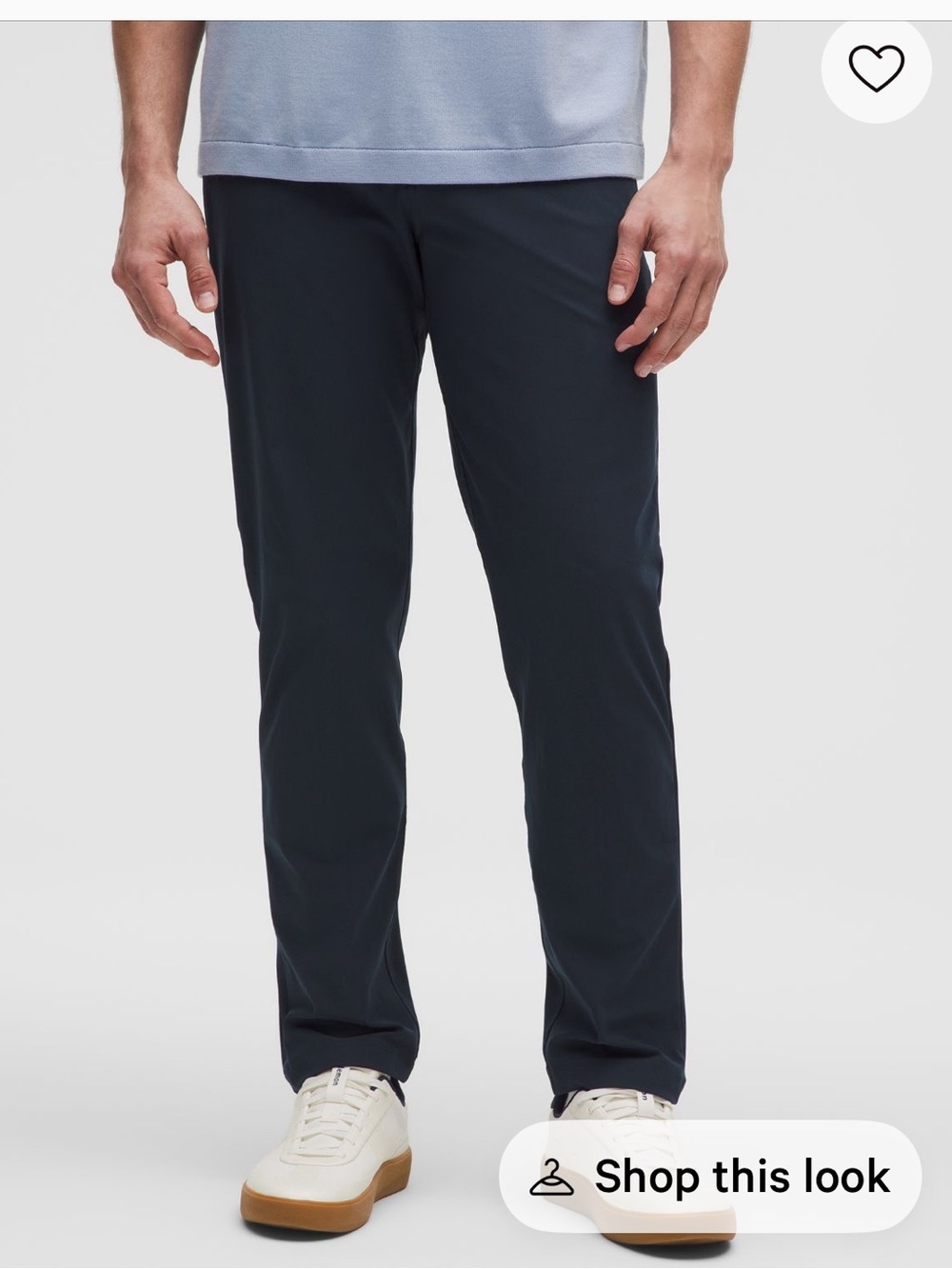 lululemon athletica Men's Classic Fit 5 Pocket Pant, 29 x 34, two pairs